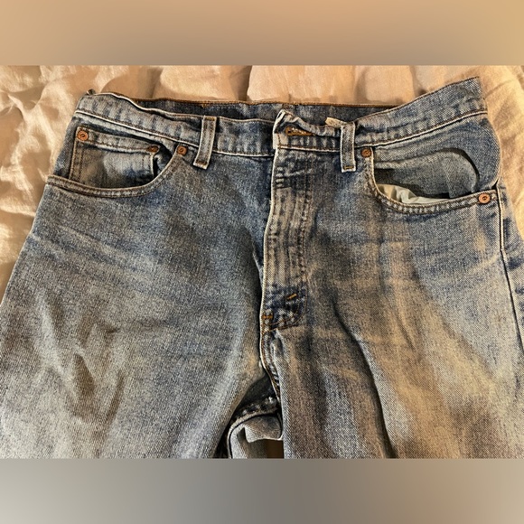 Mid 90s distressed Men’s vintage 550 Levi’s Denim Pants - Picture 2 of 6